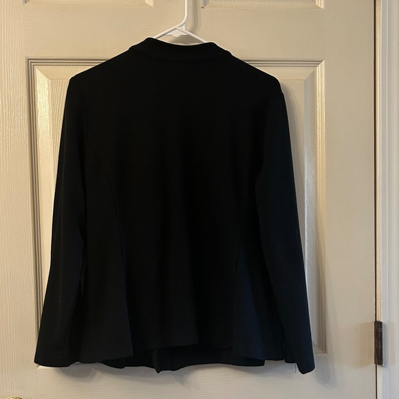 Black J. Jill Jacket, Size LP - Picture 2 of 5